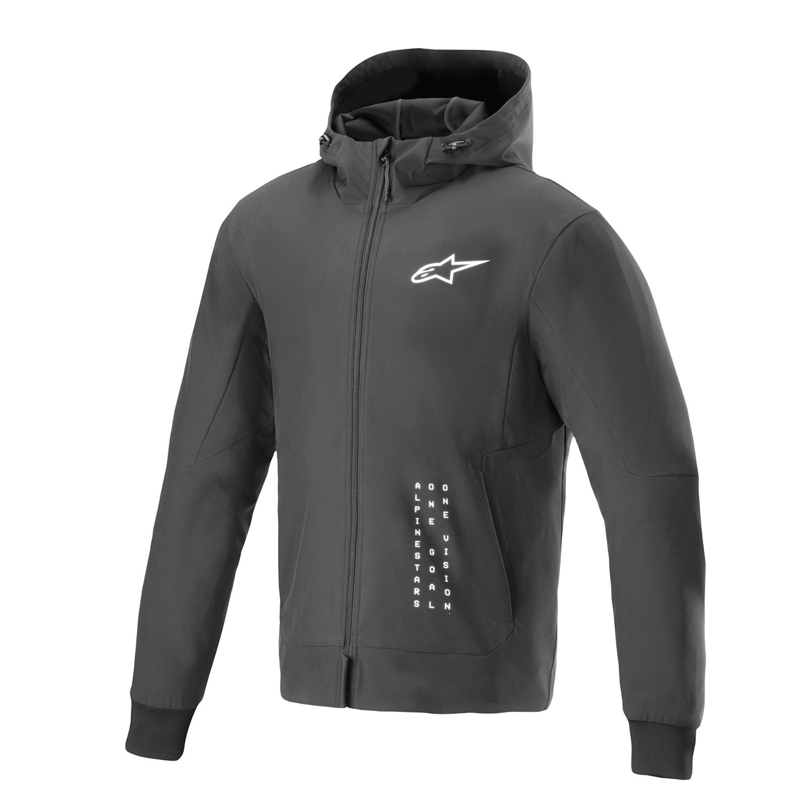 Alpinestars Radium Tech Men’s Armoured Motorcycle Motorbike Softshell Hoodie