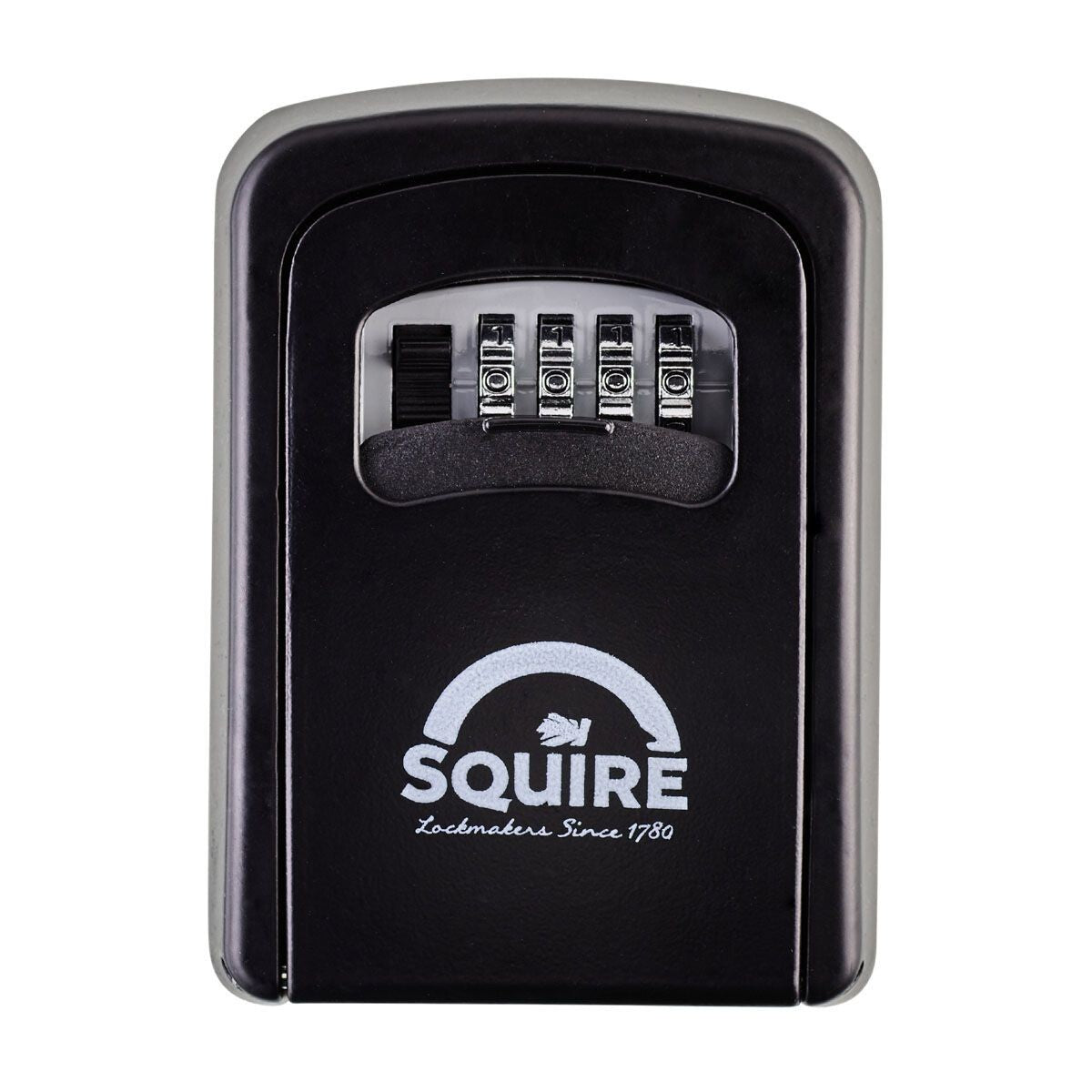 Squire Keykeep 1 Wall Mounted Key Safe, Wheel Combination Lock Weather Resistant