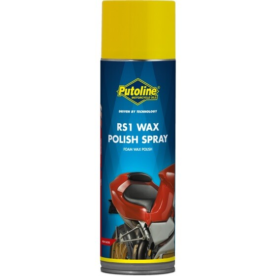 Putoline RS1 Wax Polish Spray Motorcycle Motorbike Carnauba Wax - 500ml
