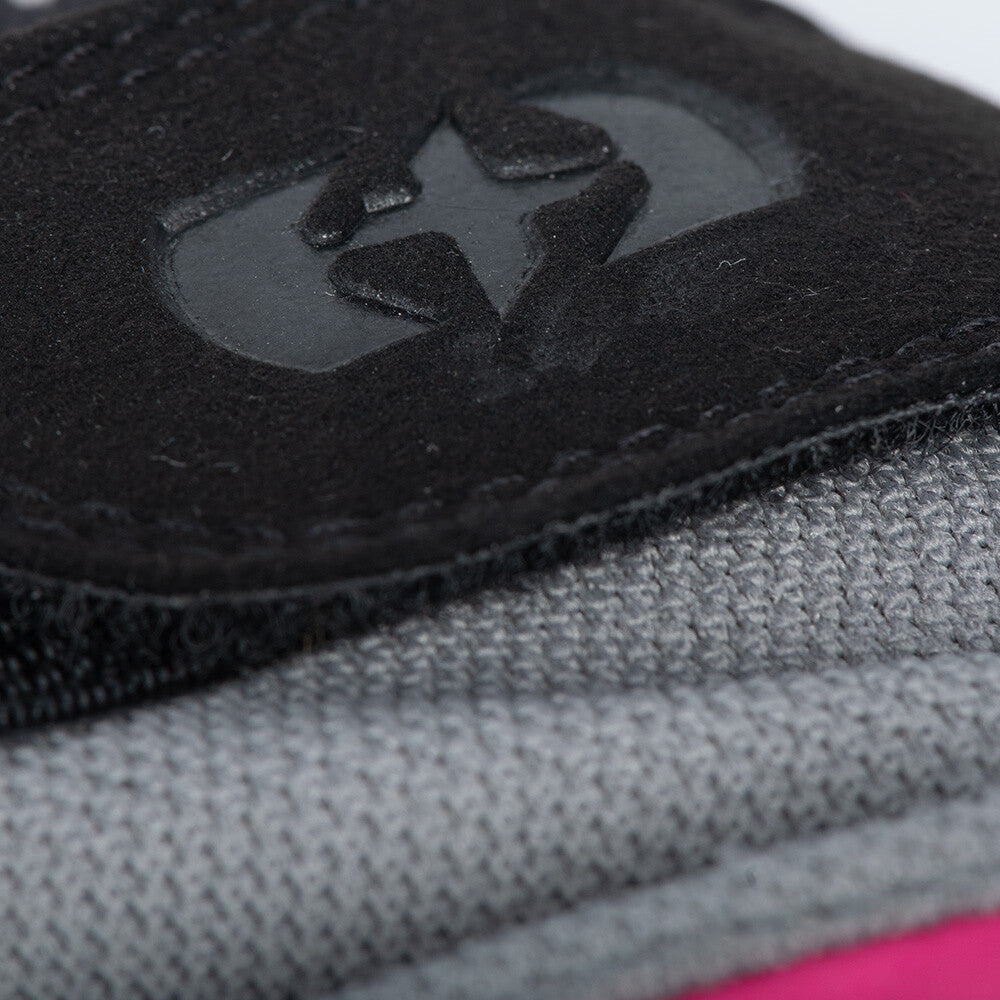 Oxford Brisbane Air Short Vented Ladies Motorcycle Motorbike Gloves Grey Pink