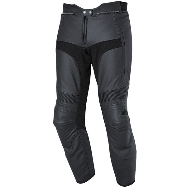 Held Turn Leather Sports Motorcycle Motorbike Pants Trousers Jeans - Black