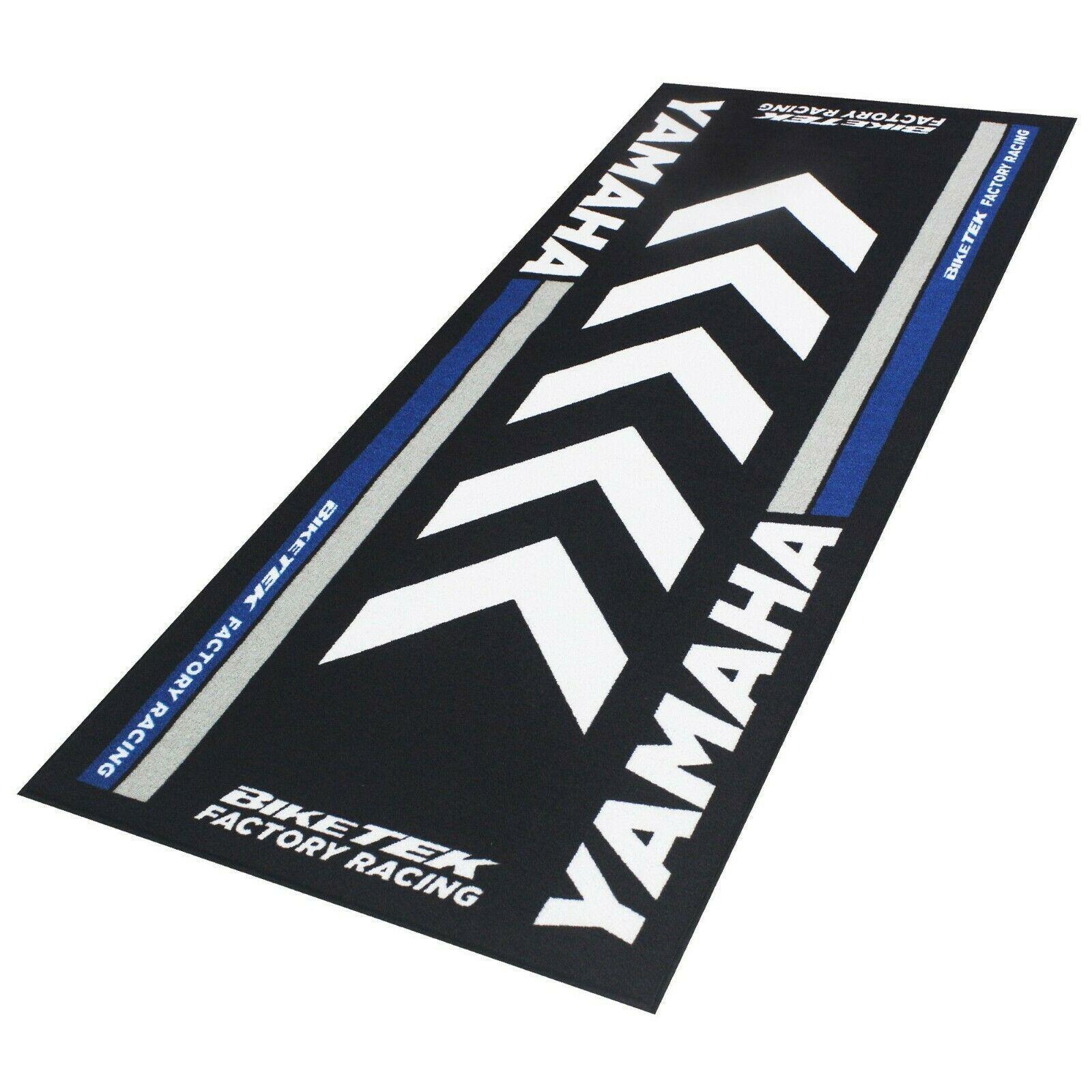 Bike Tek Yamaha Motorcycle Motorbike Workshop Garage Mat Series 4 190 x 80 cm