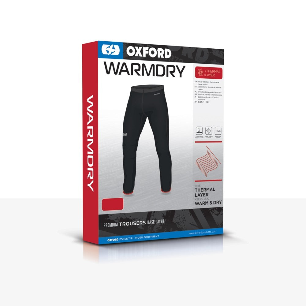 Oxford Layers Warm Dry Motorcycle Motorbike Thermal Base Layers Pants