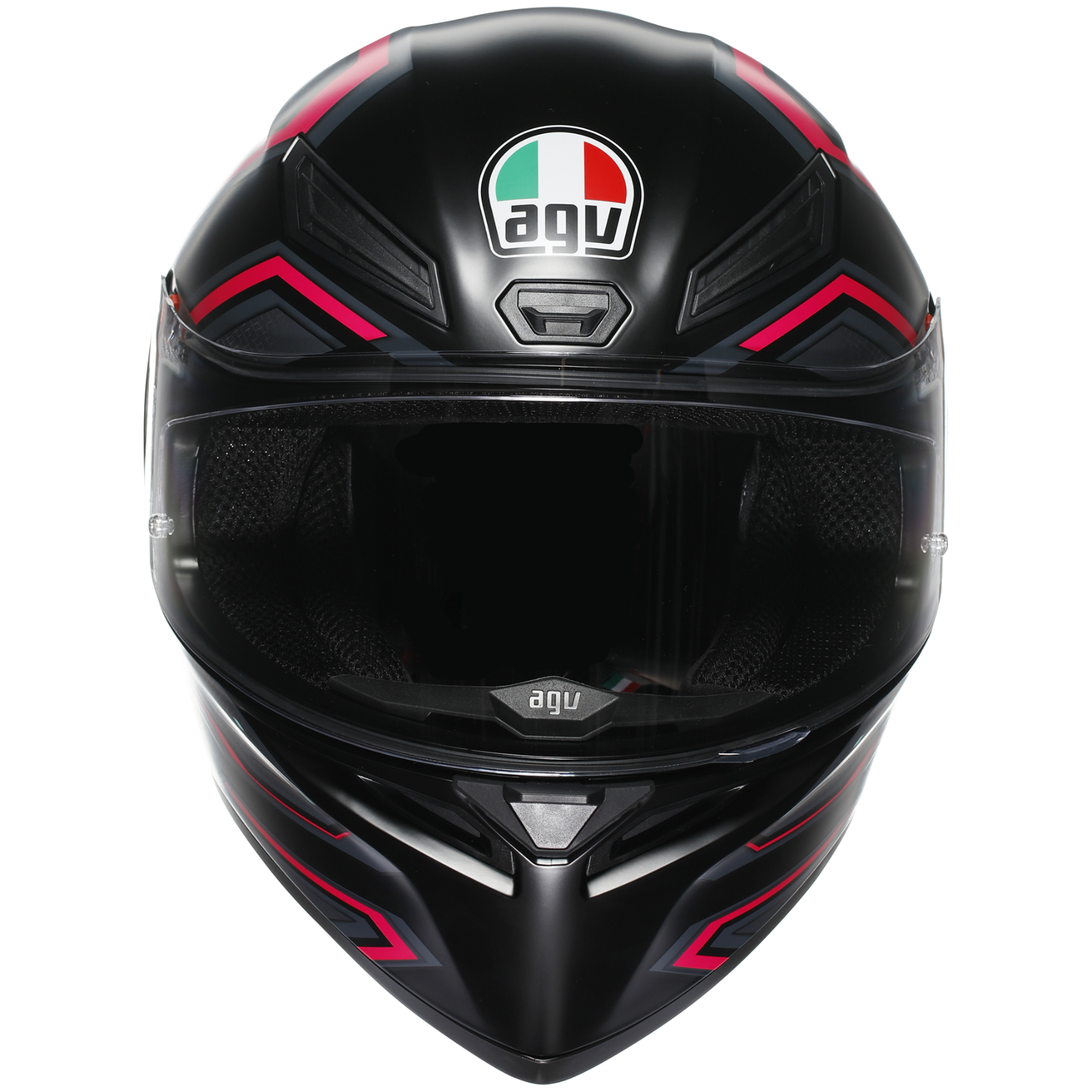 AGV K1S Sling Matt Black Pink ECE2206 Full Face Motorcycle Motorbike Helmet