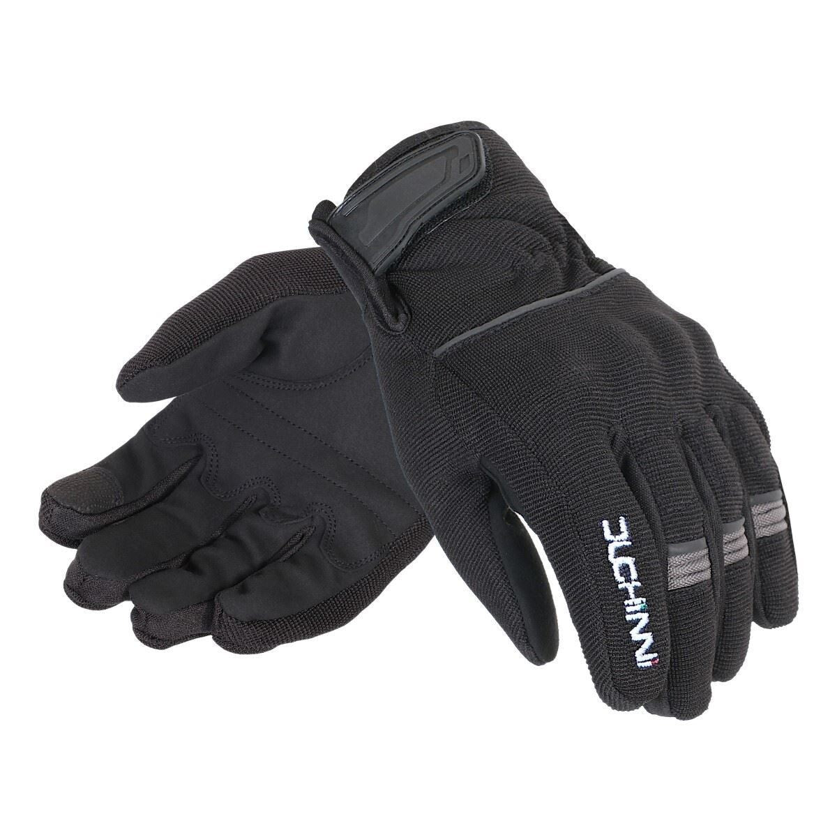 Duchinni Pit Kids Armoured CE Approved Motorcycle Motorbike Gloves - Black