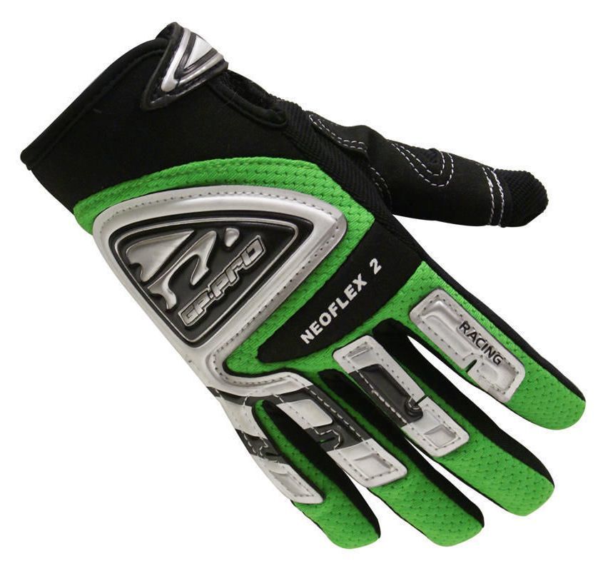 GP-Pro Neoflex-2 Kids MX Gloves Off-Road Motocross Green