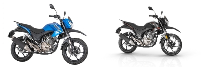 lexmoto assault efi 125cc brand new cbt supermoto motorbike blue or black
