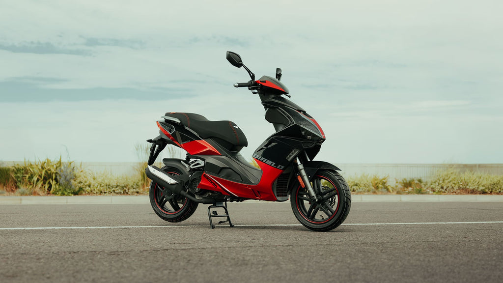 Lexmoto Diablo 125 - Black Grey/Red