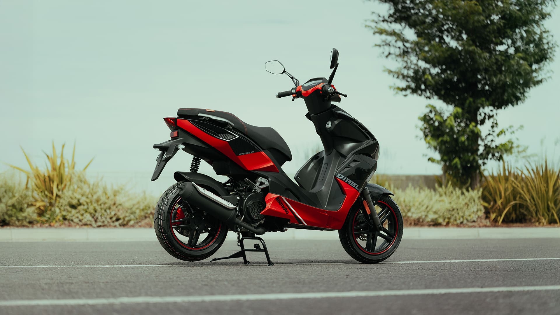 Lexmoto Diablo 125 - Black Grey/Red