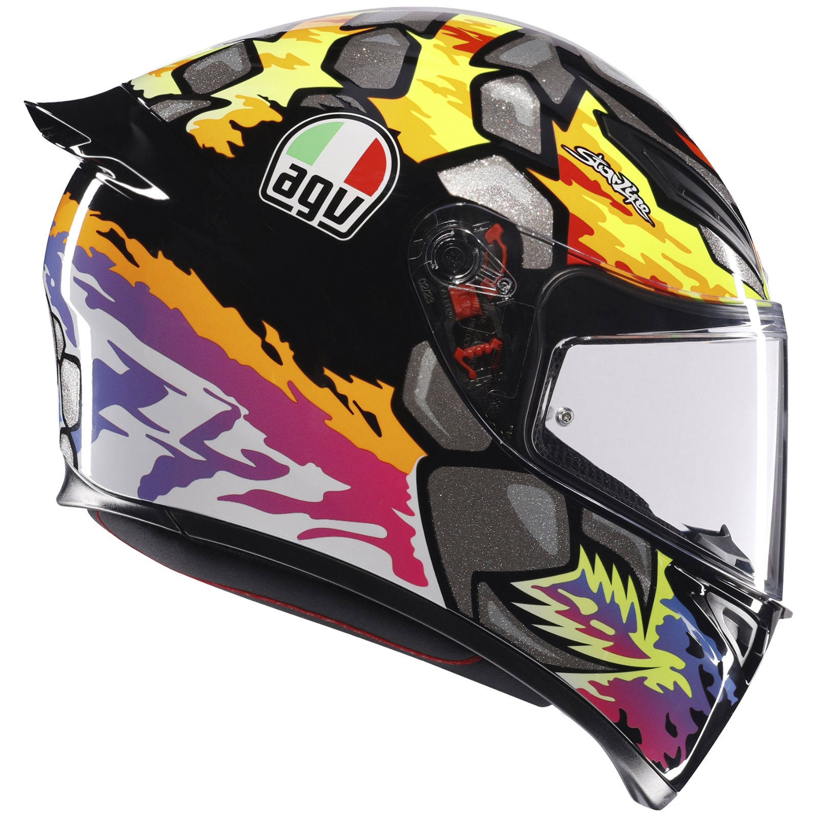 AGV K1S Bezzecchi 2023 Replica  ECE2206 Full Face Motorcycle Motorbike Helmet