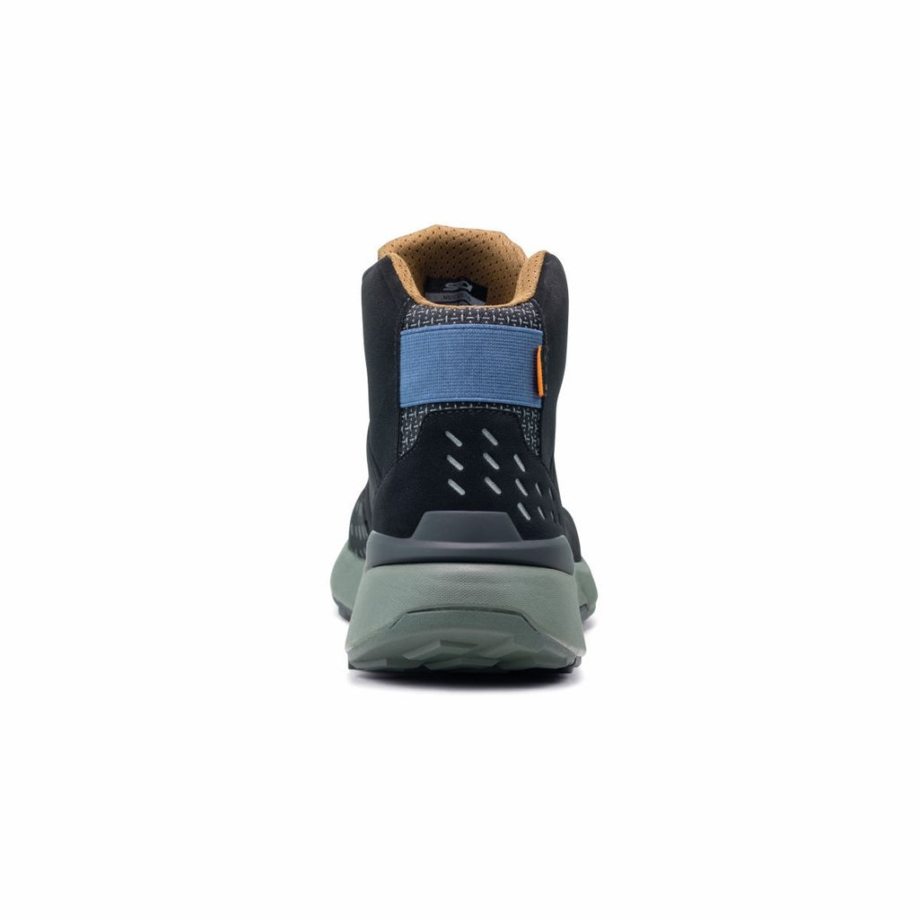 Sidi Nucleus Suede Waterproof CE Motorcycle Motorbike Shoe Boot Black/Ivy