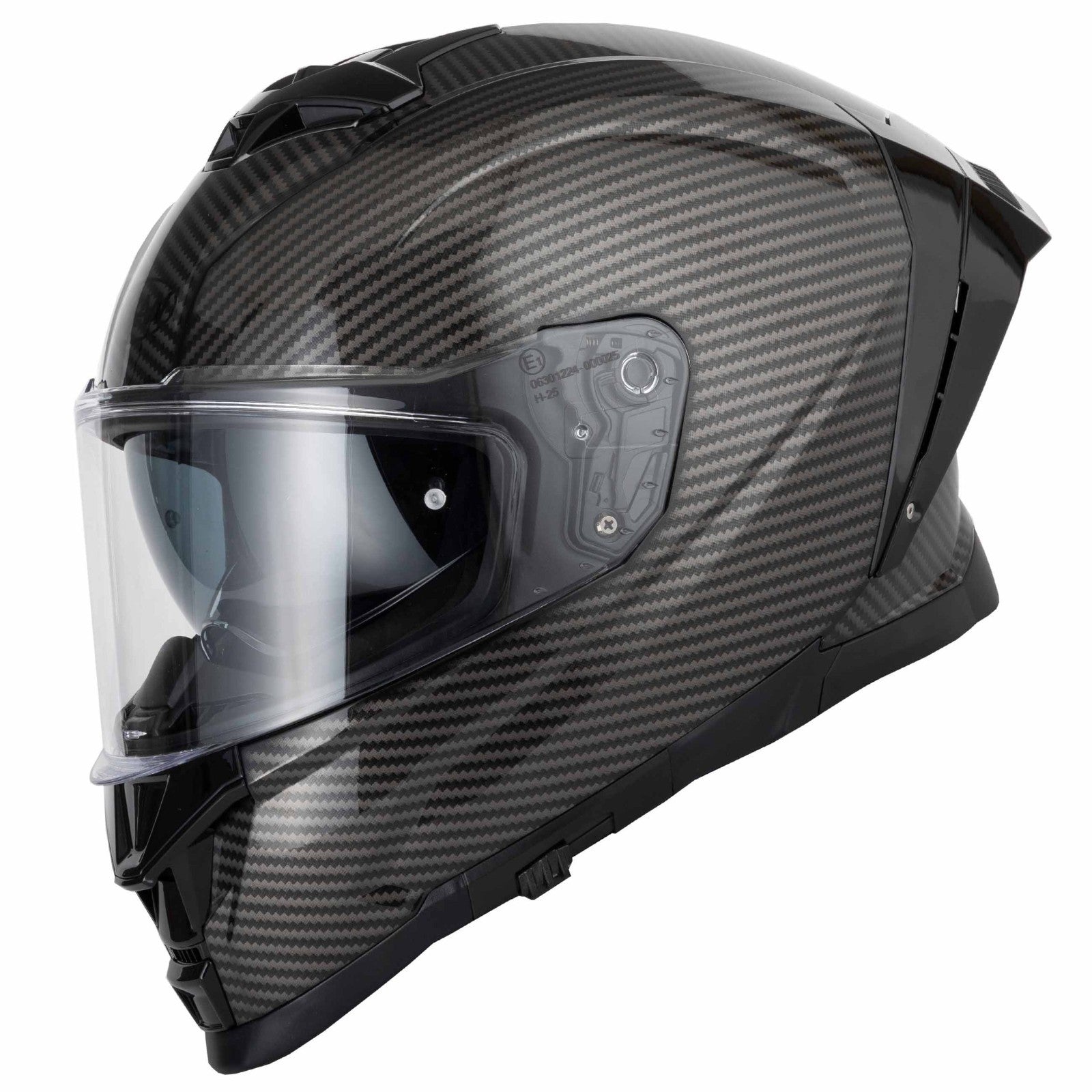 Vcan H162 X-Zero Black ECE2206 ACU Gold Motorcycle Motorbike Full Face Helmet