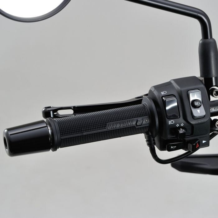 Daytona Motorcycle Intelligent Heated Grips 22mm Integrated Controller 88640