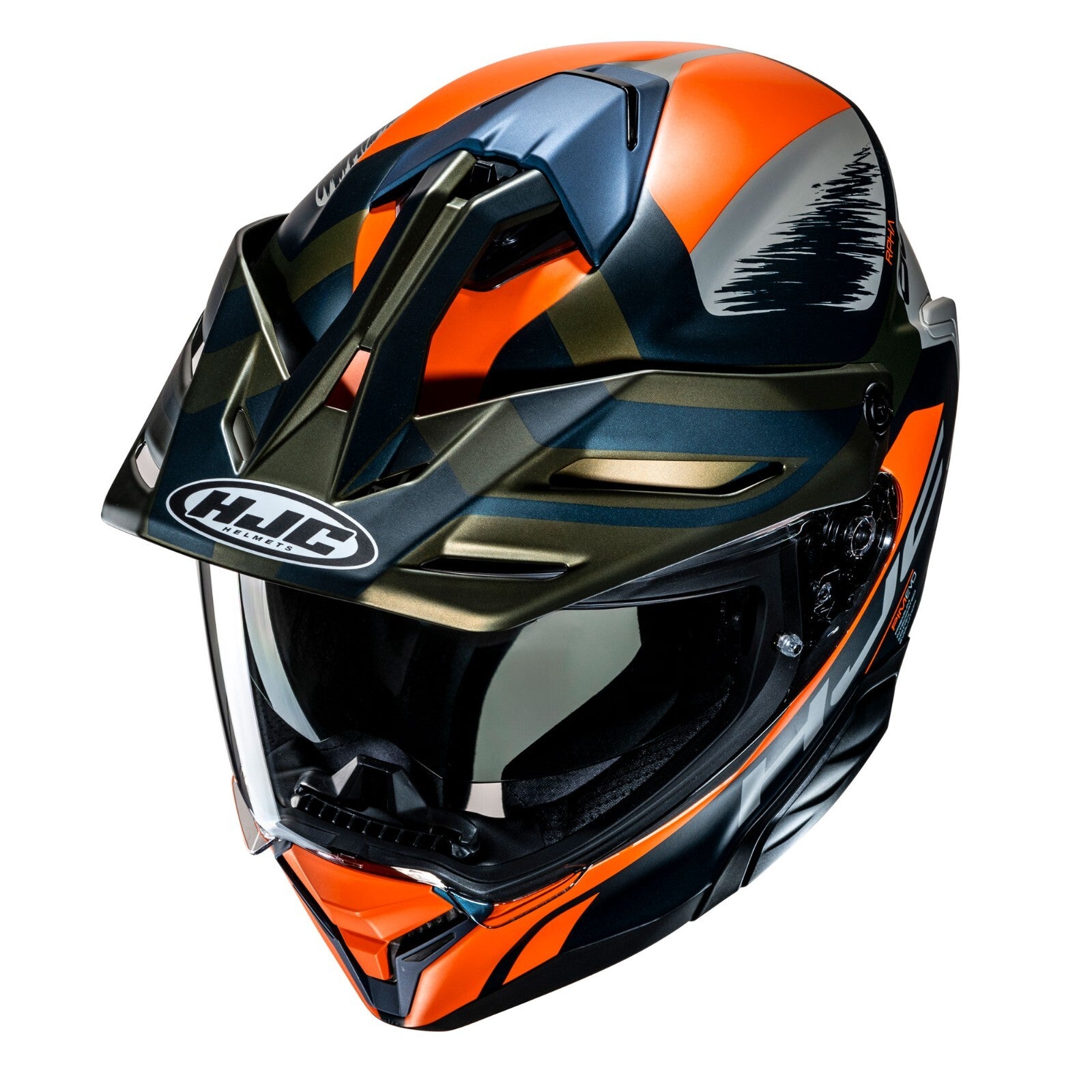 HJC RPHA 60 Quid Dual Sport Peaked ECE2206 Motorcycle Motorbike Helmet