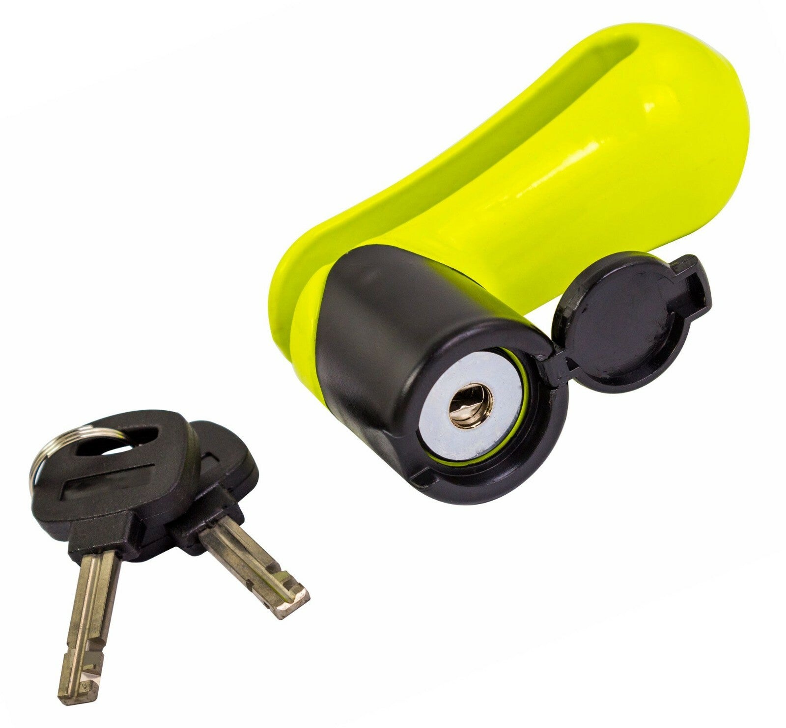 Mammoth Security Yellow Motorcycle Motorbike Brake Disc Lock 10mm Pin