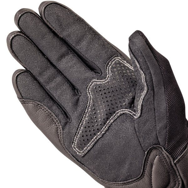 Ixon RS Rain HP Waterproof Leather Mid Season Motorcycle Motorbike Glove - Black