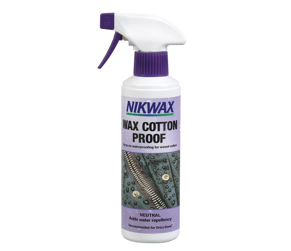 Nikwax Wax Cotton Proof Spray-on Waterproofing for Waxed Cotton - 300ml