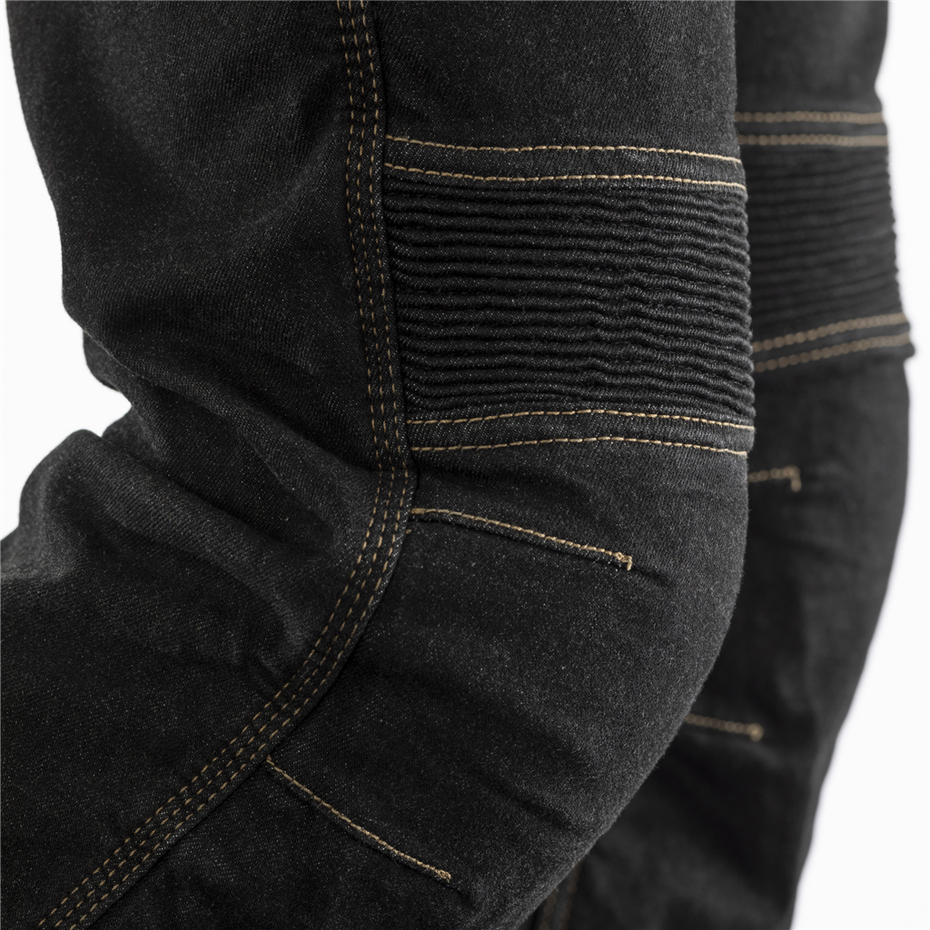 RST Tech Pro CE AAA Armoured Aramid Motorcycle Motorbike Jeans Black - Short Leg