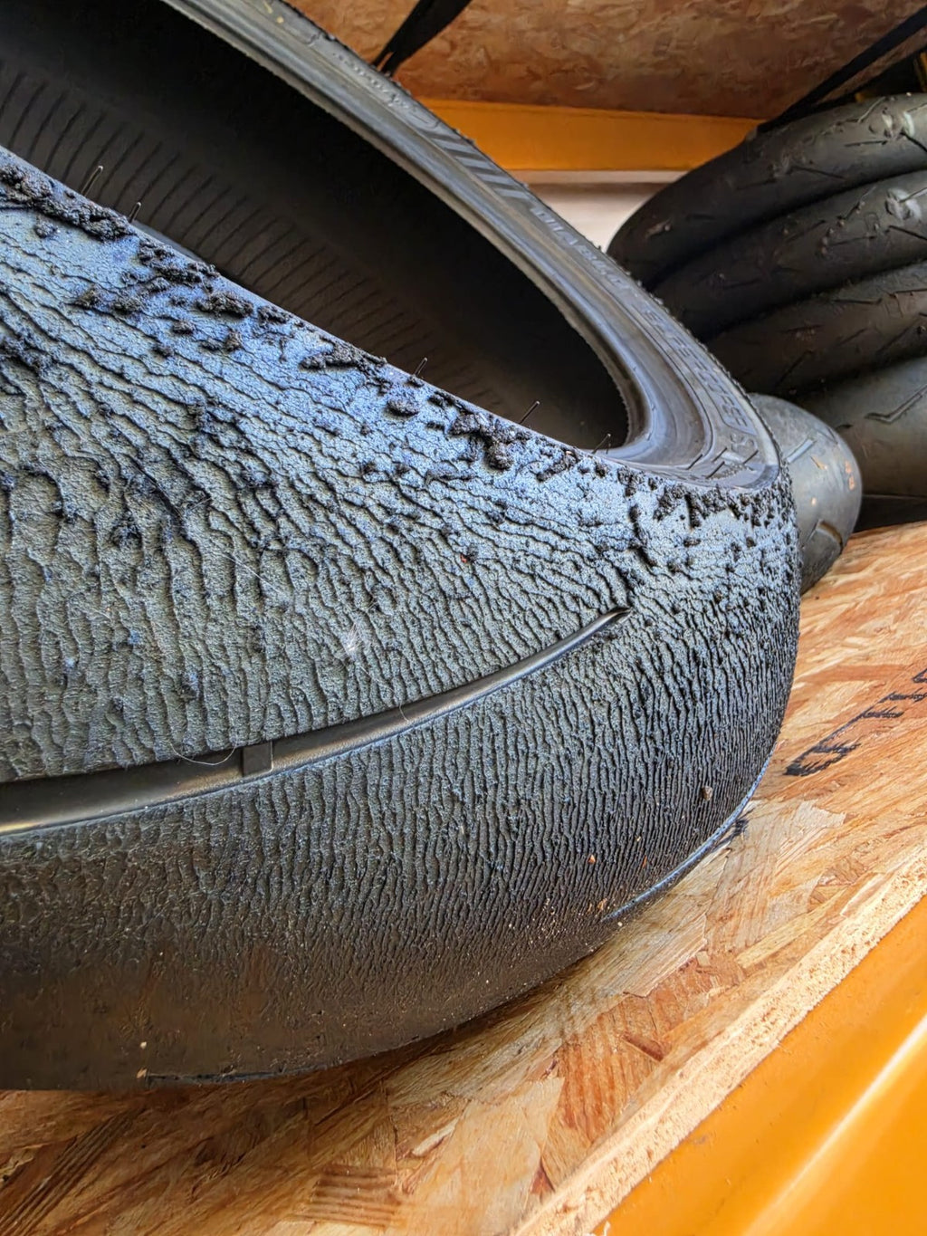 Pirelli Diablo Supercorsa Rear SC1 200/60-17 V4 Part worn scub motorcycle tyre