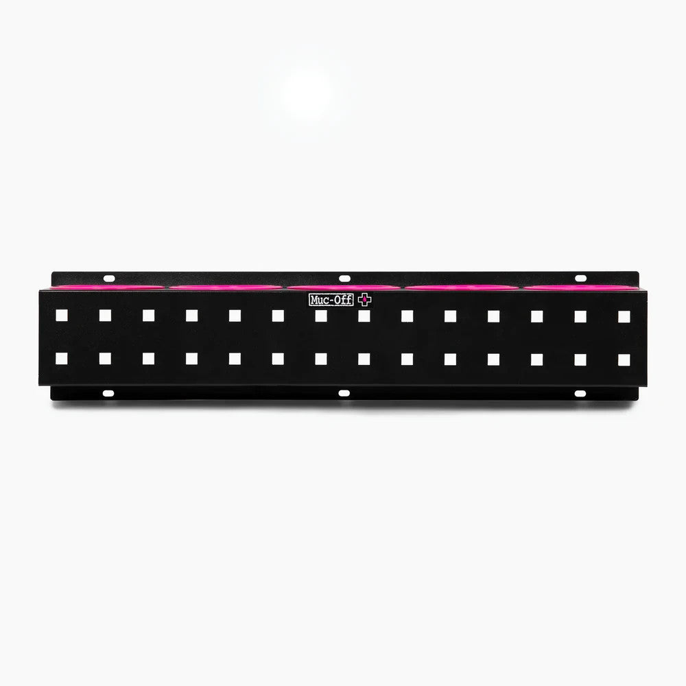 Muc-Off Bottle and Detailing Garage Workshop Metal Storage Rack