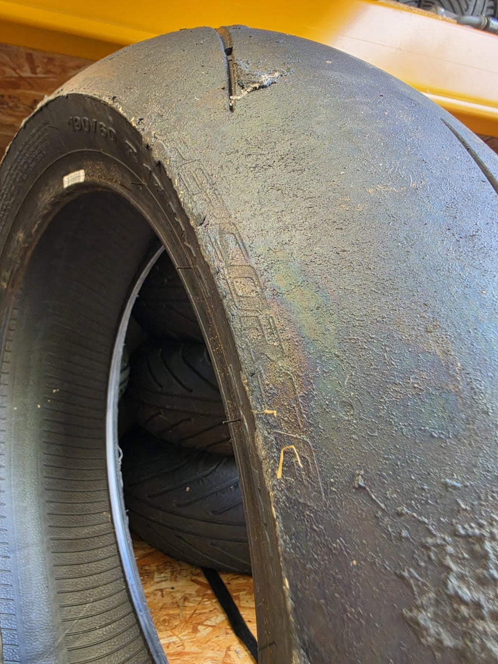 Pirelli Diablo Supercorsa Rear 190/60-17 Part Worn BSB Scub Motorcycle Tyre