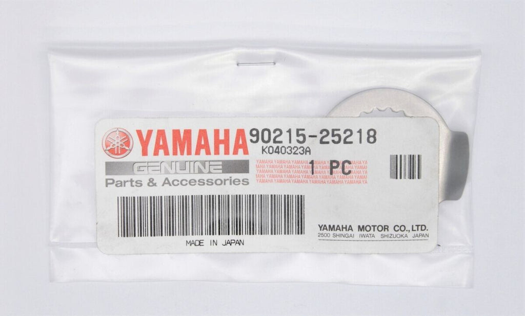 Genuine Yamaha Clutch Washer Nut Lock FJR1300, XVZ1300 & YZF-R1 - 90215-25218-00