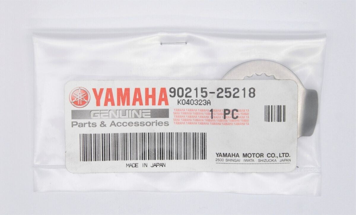 Genuine Yamaha Clutch Washer Nut Lock FJR1300, XVZ1300 & YZF-R1 - 90215-25218-00