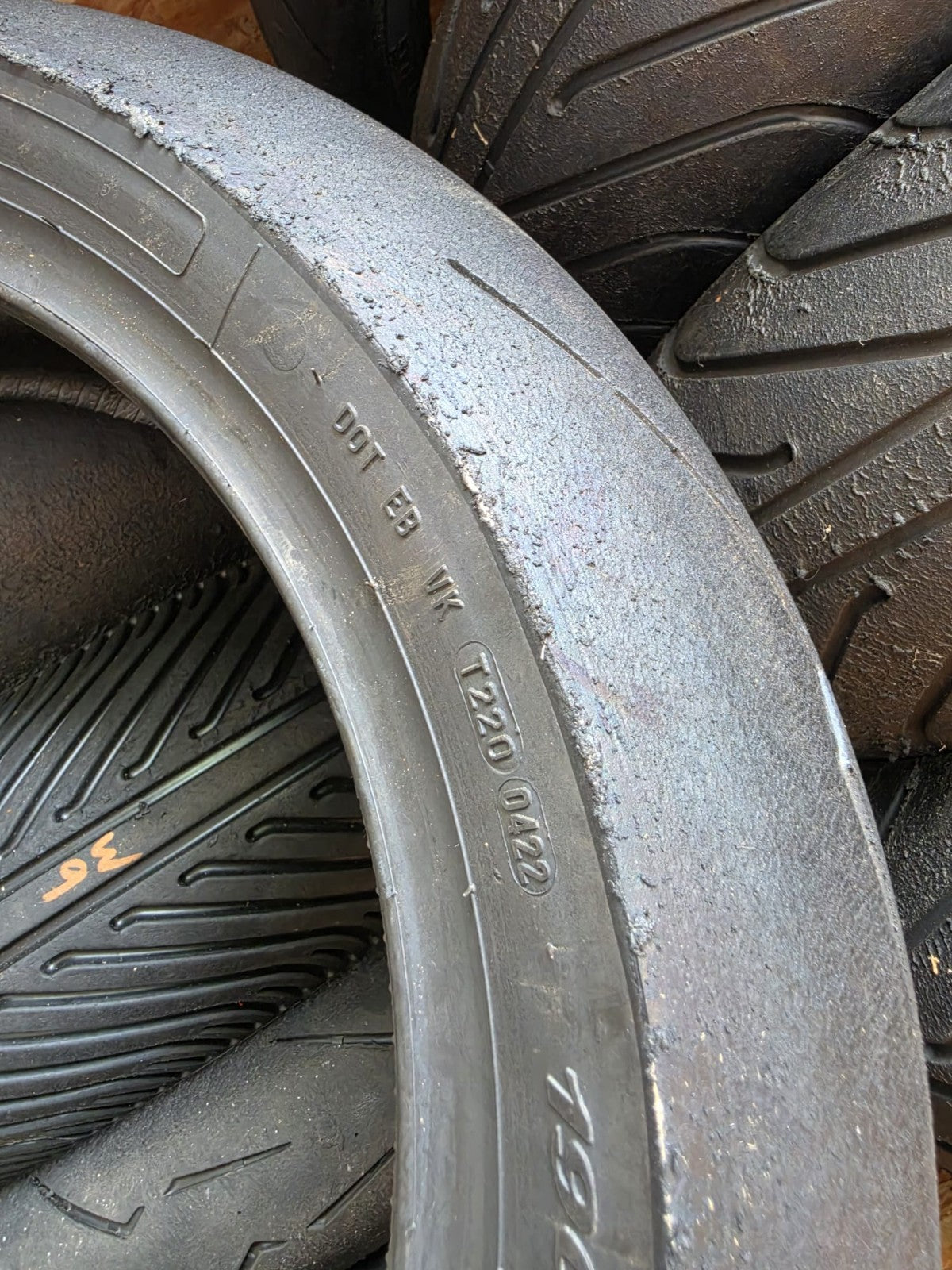 Pirelli Diablo Supercorsa Rear 190/60-17 Part Worn Scub Motorcycle Tyre