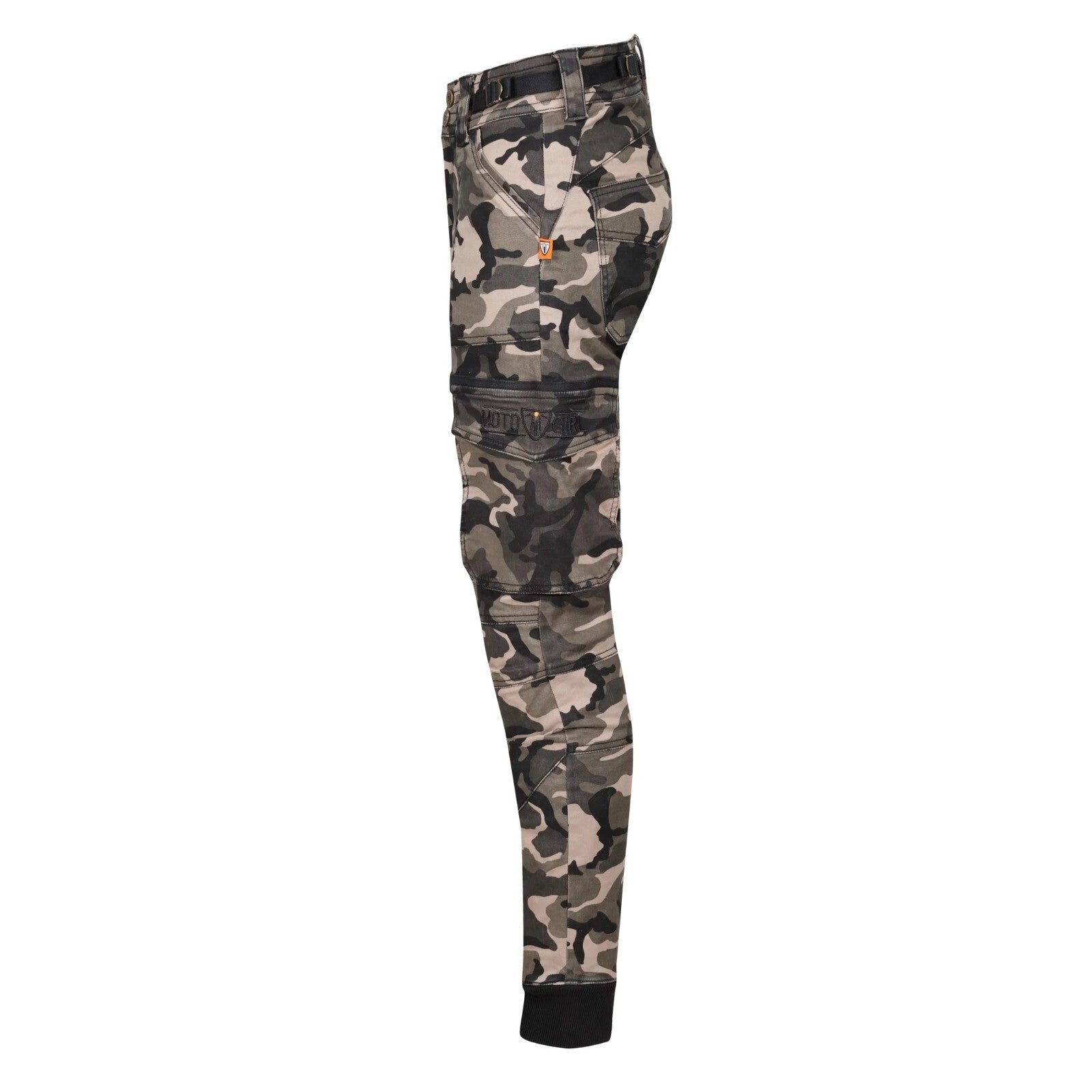 Moto Girl Lara Cargo Camo Ladies Motorcycle Motorbike Armoured Cargo Trousers