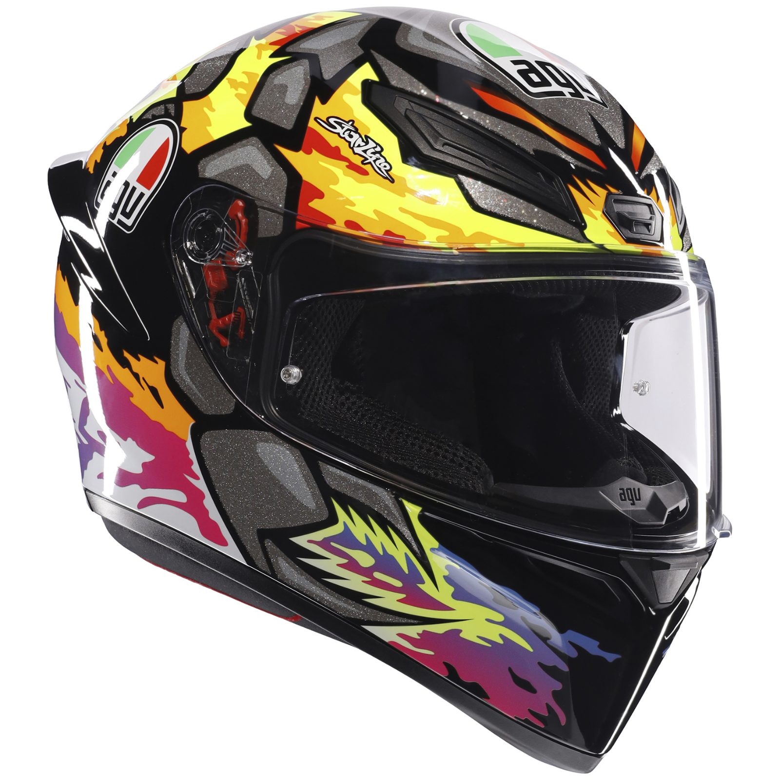 AGV K1S Bezzecchi 2023 Replica  ECE2206 Full Face Motorcycle Motorbike Helmet