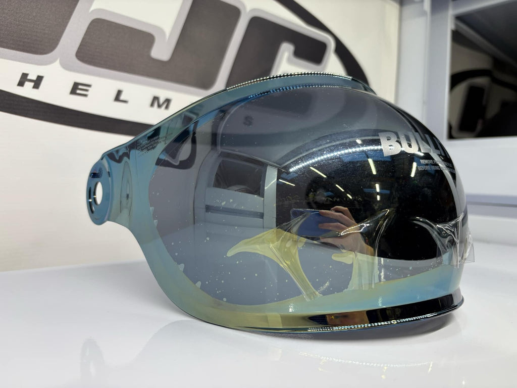 Ex-Display Bell Bullitt Bubble Iridium Visor, Brown Tab P401-FS-JH Helmet Visor