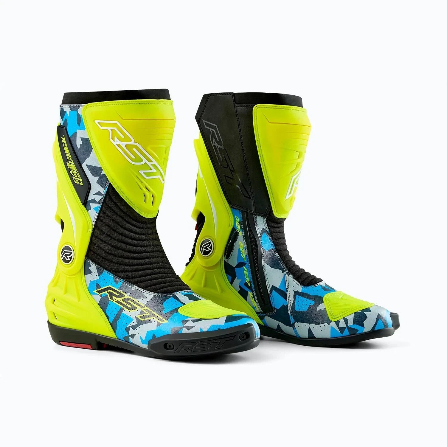 RST Tractech Evo D3O Sports CE Motorcycle Motorbike Limited Splinter Camo Boots