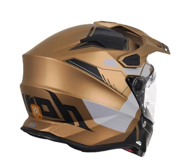 Airoh Commander 2 Adventure ACU Gold ECE 22.06 Motorcycle Helmet Gold – Think Bike Gear