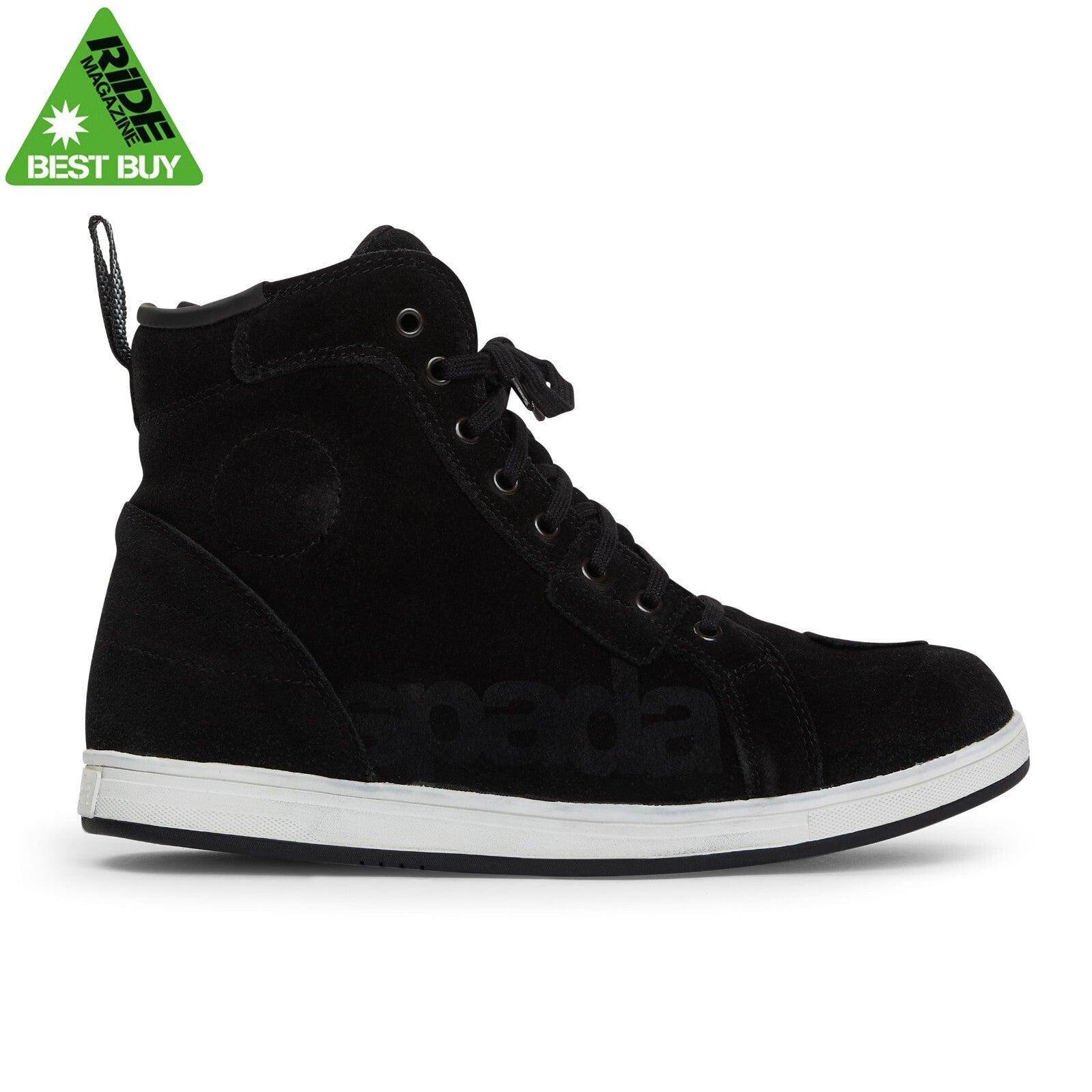 Spada Striders CE Waterproof Motorcycle Motorbike Casual Look Ankle Boot - Black