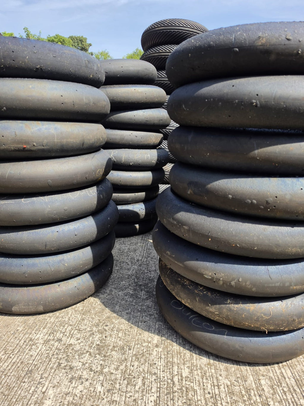 Pirelli Diablo Superbike SC0 120/70-17 Used BSB Scrub Motorcycle Tyre - SR1