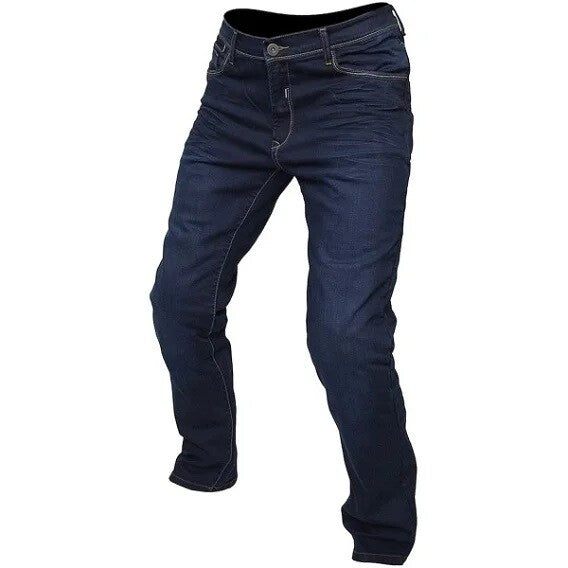 ARMR Moto M799 Manhattan Aramid Lined Motorcycle Motorbike Jeans - Blue