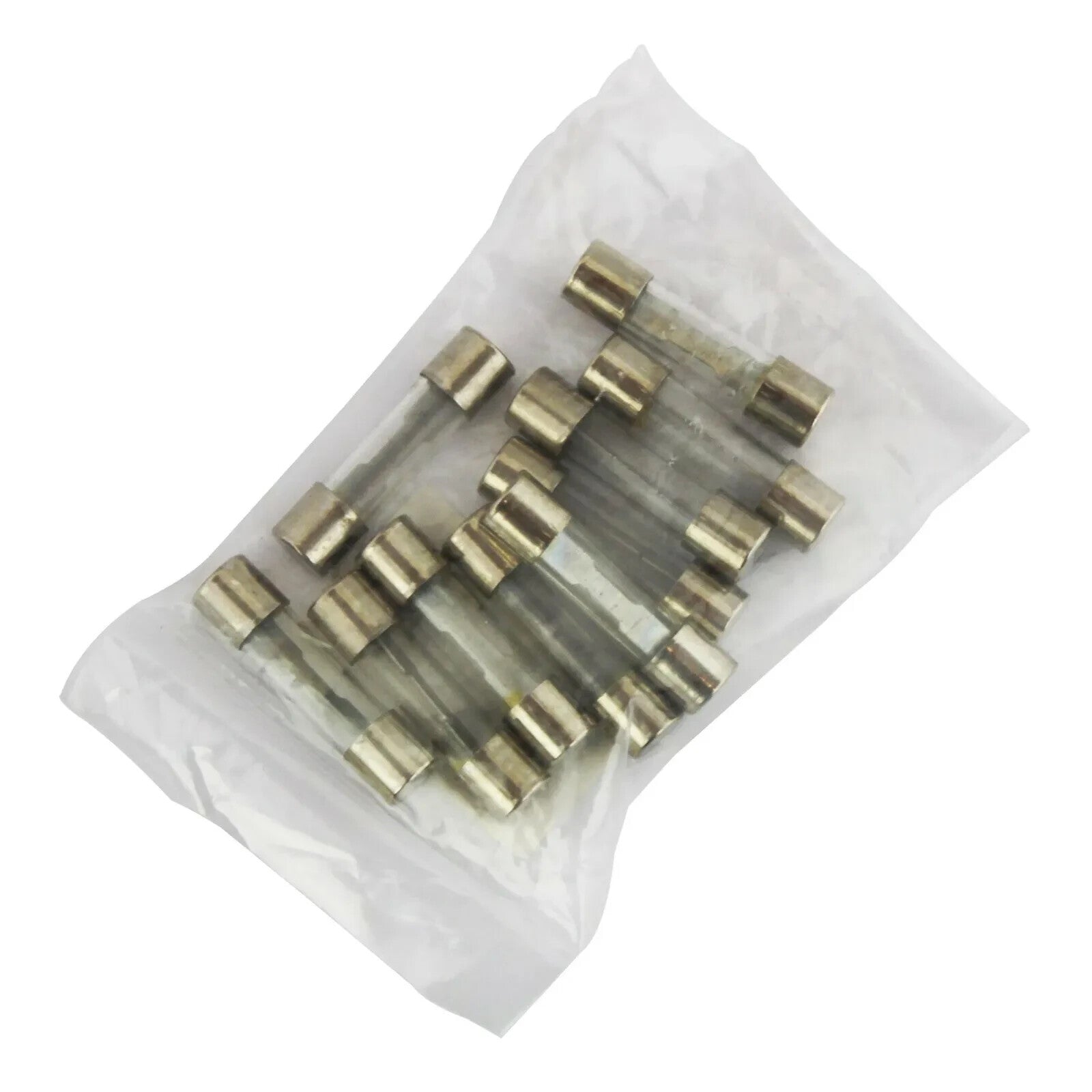 Bike It Moto Motorcycle Motorbike 25amp 25mm Glass Fuses - Pack Of 10
