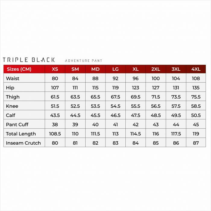 Bike It Triple Black Textile Touring Waterproof CE AA Motorcycle Bike Pants
