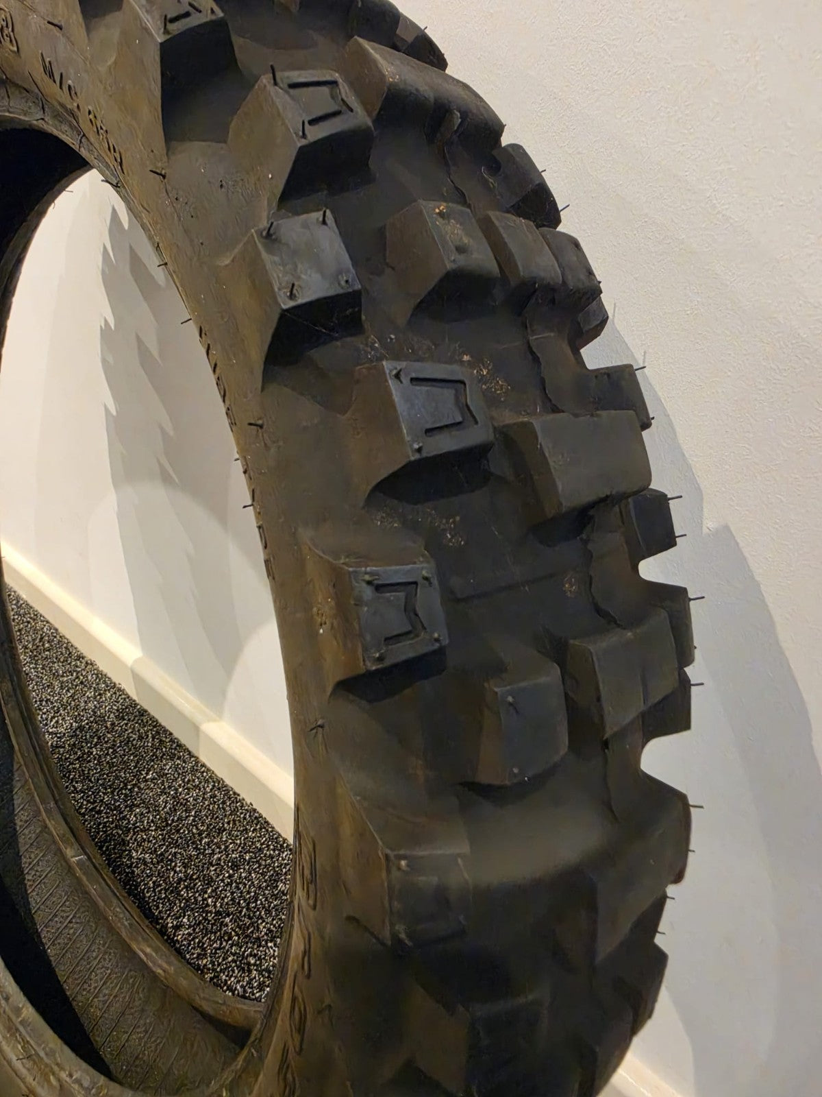 120-90-18 part worn Motorcross tyre Michelin Cross AC10