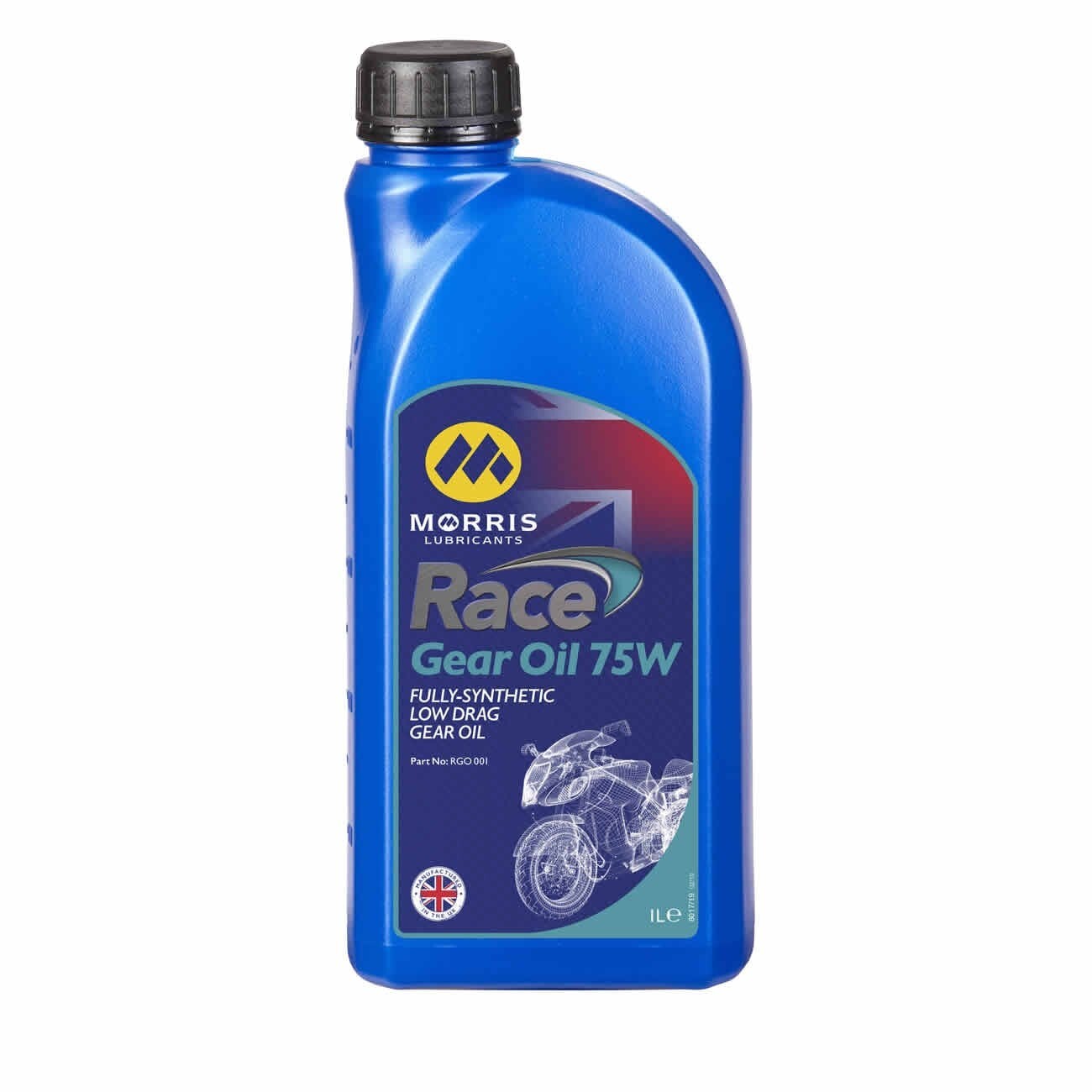 Morris Race Gear Oil SAE 75W-90 Fully Synthetic Low Drag Motorcycle Gearbox Oil