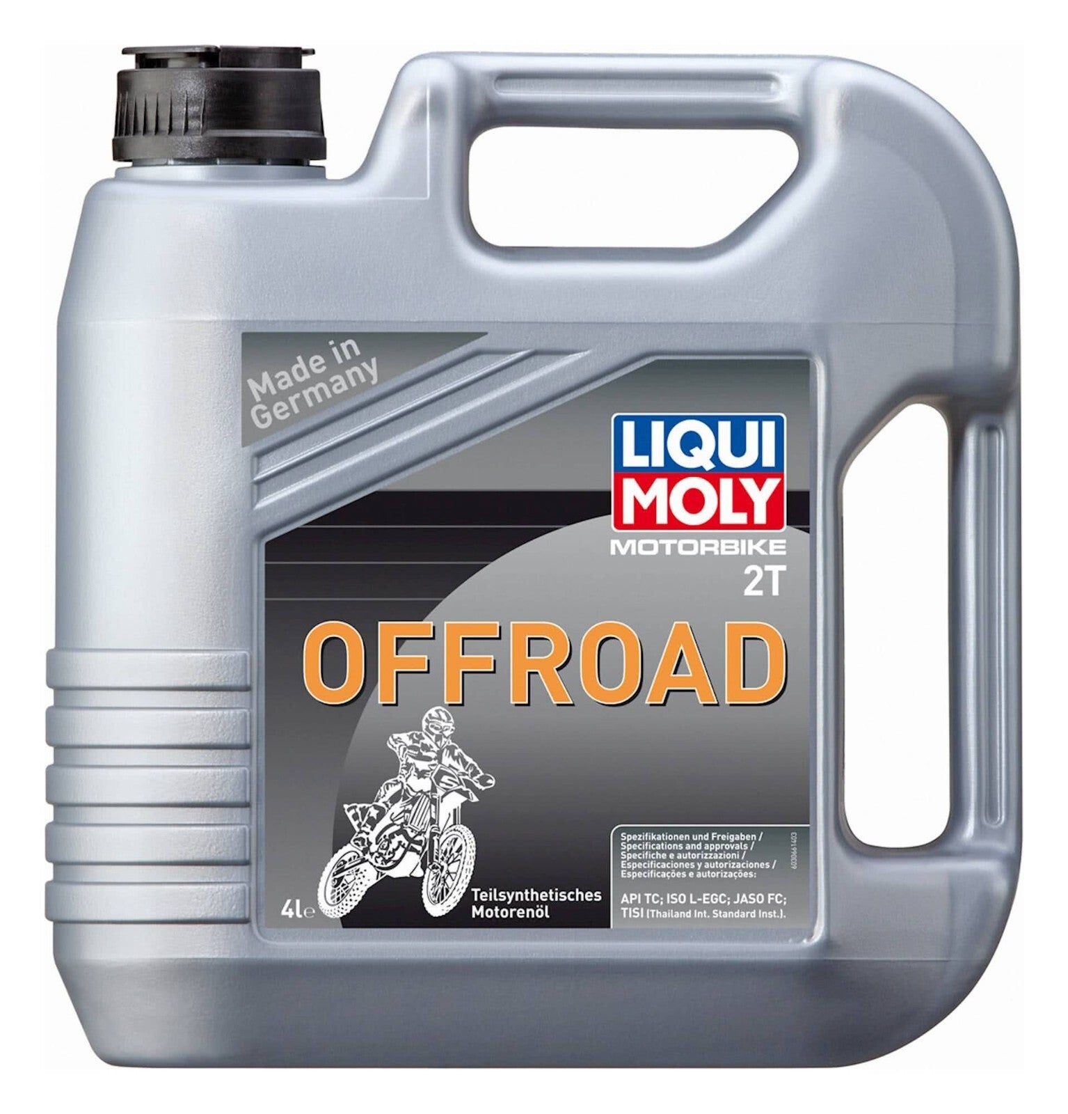 Liqui Moly 2T Semi Synthetic Offroad Race 2 Stroke Motorcycle Motorbike Oil 4L