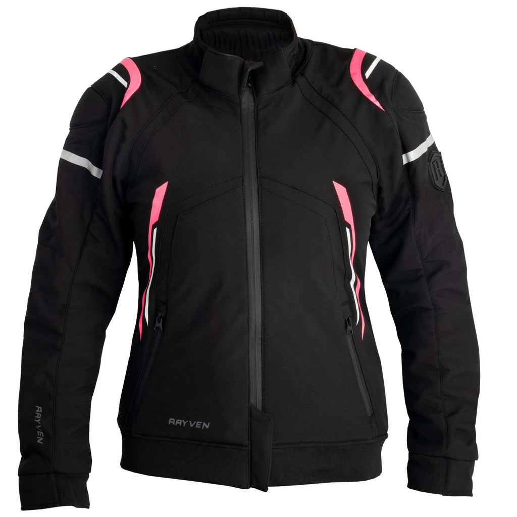 Rayven RSX Softshell Aramid CE Ladies Waterproof Motorcycle Motorbike Jacket