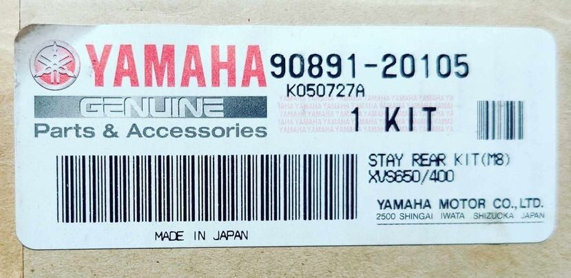 Yamaha New Genuine, Stay Repair Kit ( M8 ) 90891-20105