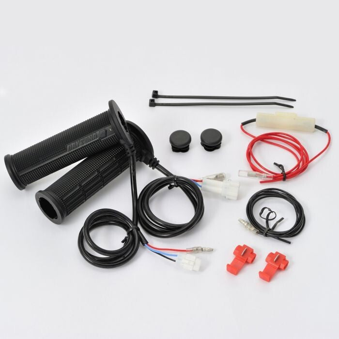 Daytona Motorcycle Intelligent Heated Grips 22mm Integrated Controller 88640