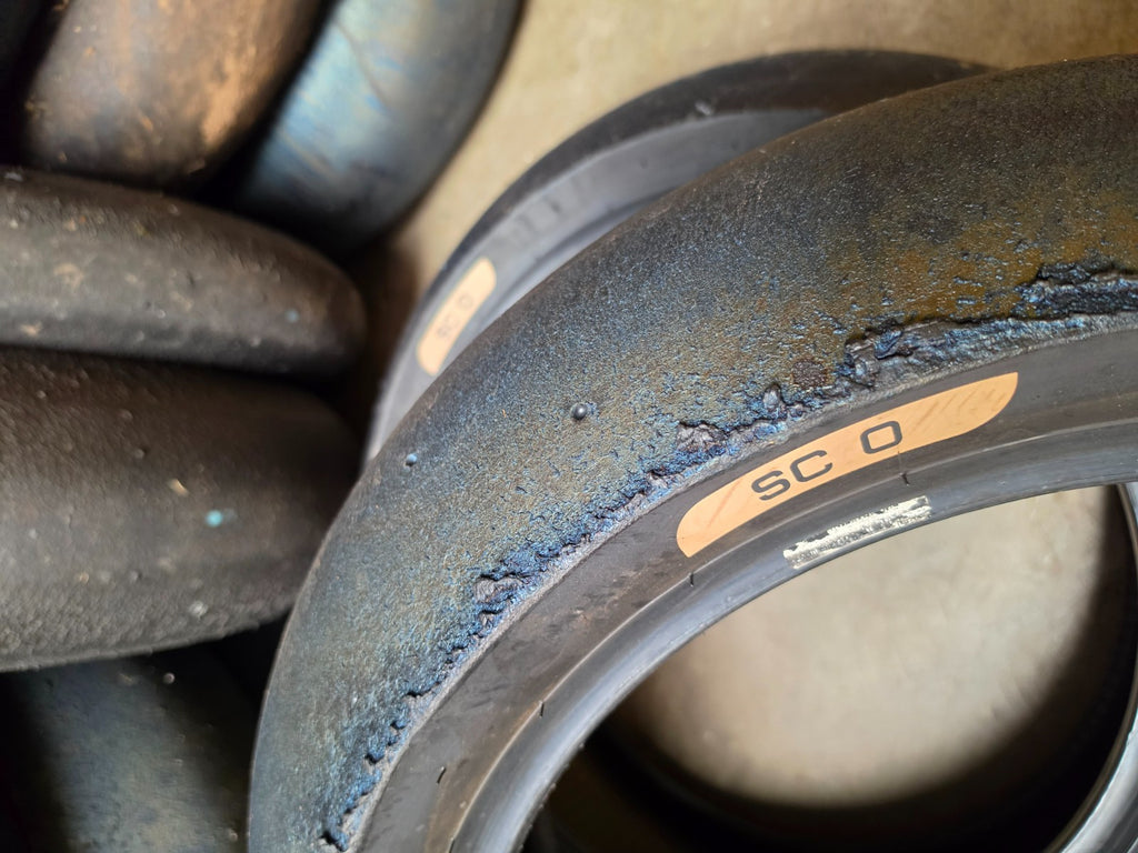 Pirelli Diablo Superbike SC0 190/60-17 Used BSB Scrub Motorcycle Tyre - SR8