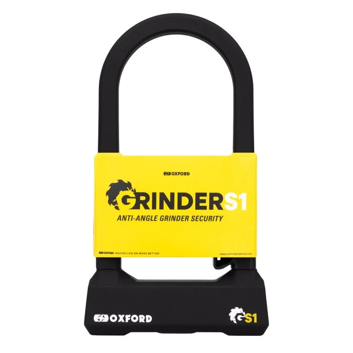 Oxford Grinder S1 Sold Secure Dimond High Security Motorcycle Bike Long U-Lock