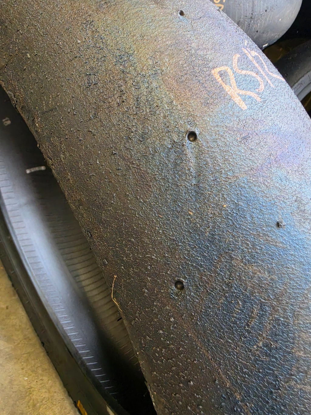 Pirelli Diablo Superbike SC0 200/65-17 Used BSB Scrub Motorcycle Tyre - RS12