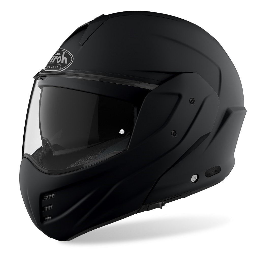 Airoh Mathisse Flip Convertible ECE2206 Motorcycle Motobike Helmet Matt Black