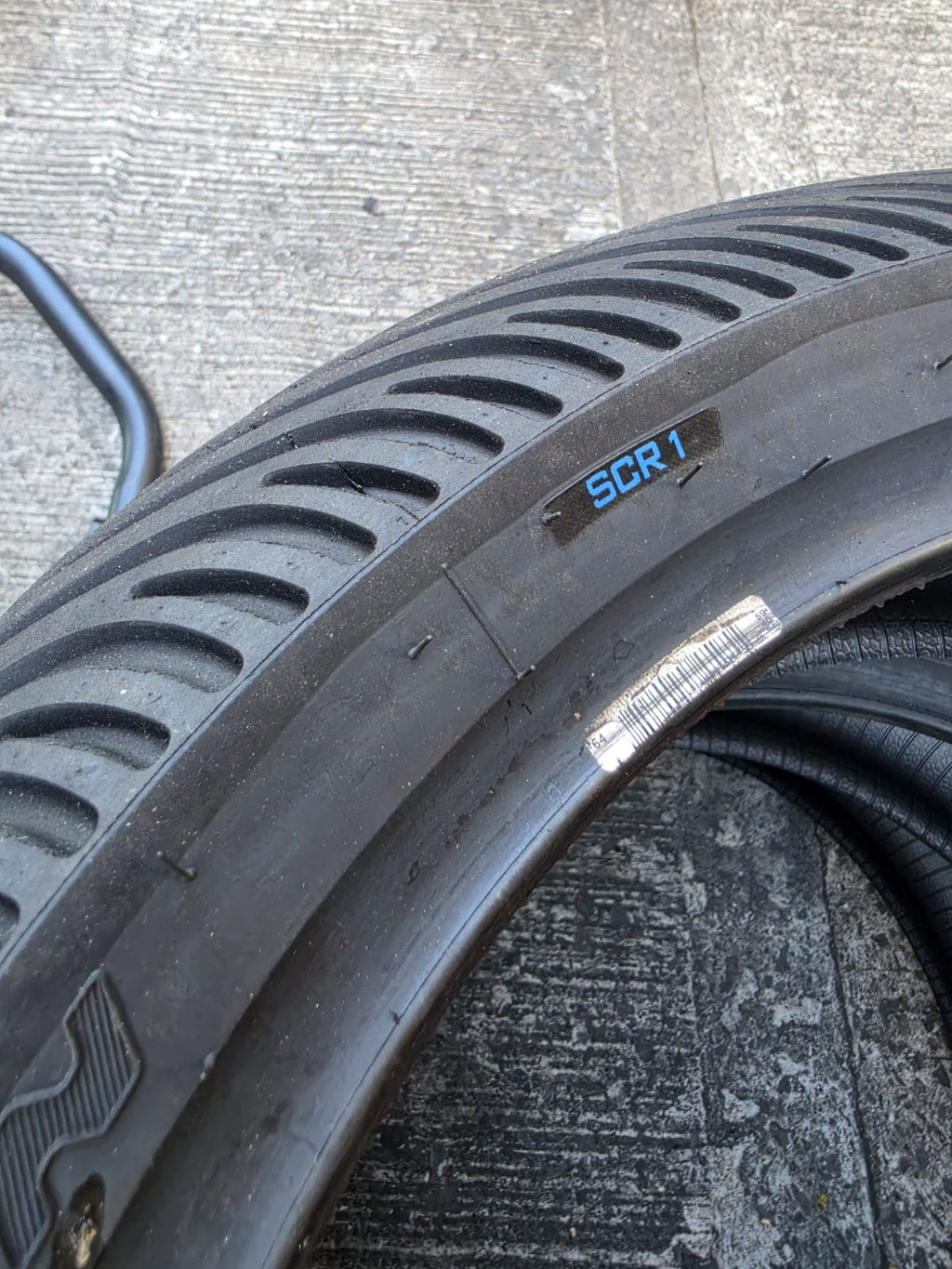 Pirelli Diablo Rain Rear SCR1 Part worn scub motorcycle tyre