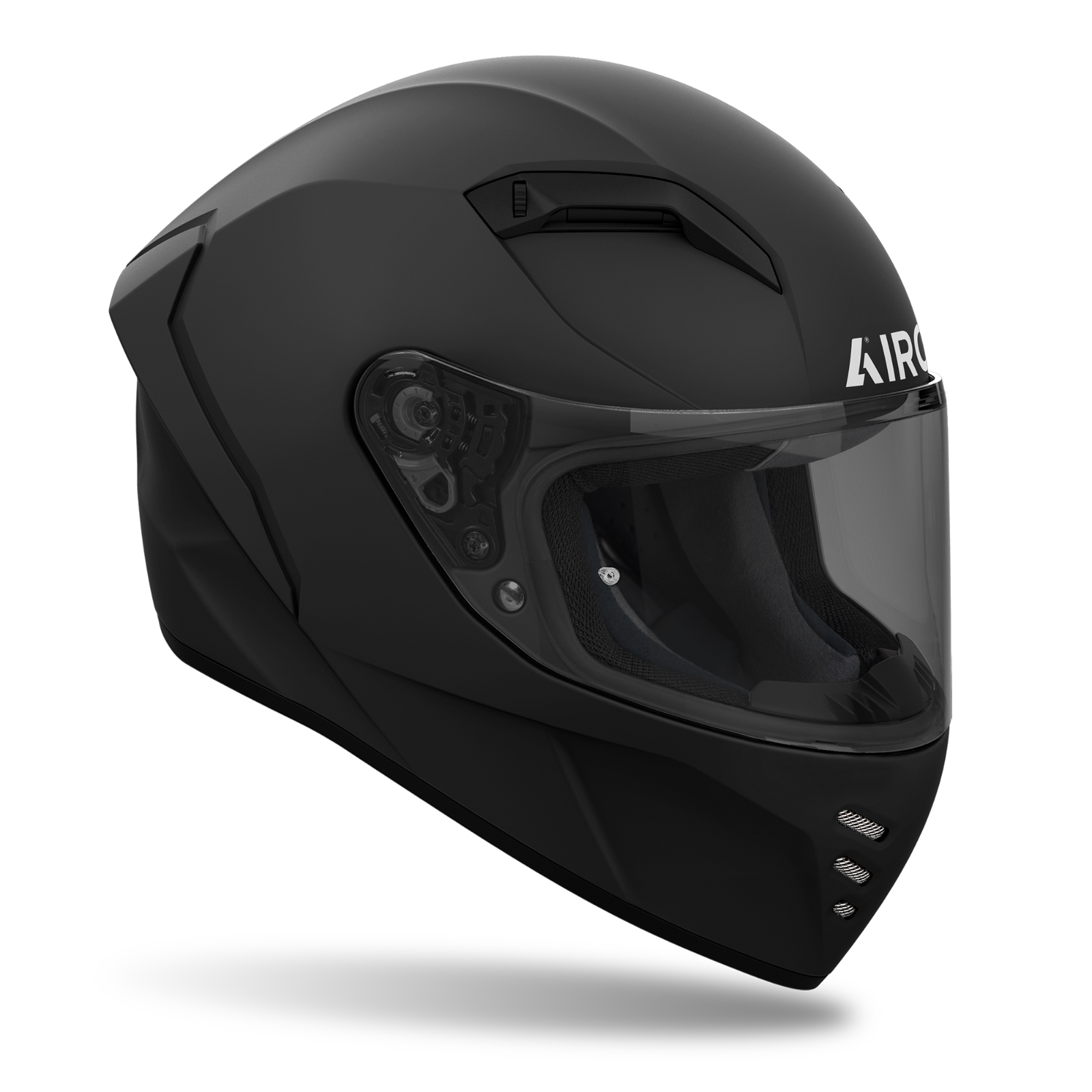 Airoh Connor ECE2206 Full Face Motorcycle Motorbike Helmet - Matt Black